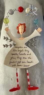 Sandra Magsamen Daughters are Like Angels Hanging Wall Art Decor